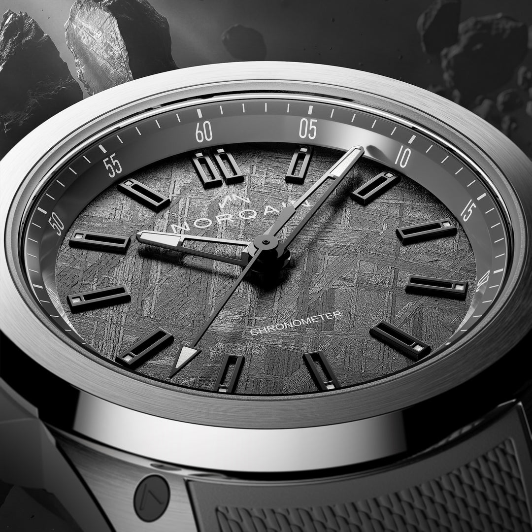 NORQAIN - Wild ONE "Meteorite" Special Edition - N3000.21T01.M01 – Automatikwerk – grau - 42 mm - Herrenuhr