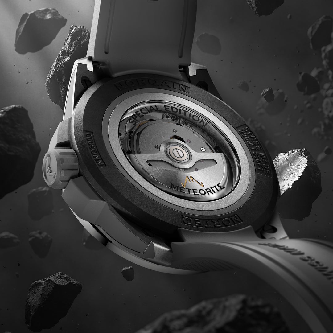 NORQAIN - Wild ONE "Meteorite" Special Edition - N3000.21T01.M01 – Automatikwerk – grau - 42 mm - Herrenuhr aus Titan