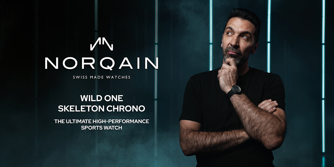 NORQAIN Uhr Wild One Skeleton Chrono bei Juwelier krebber in Mönchengladbach