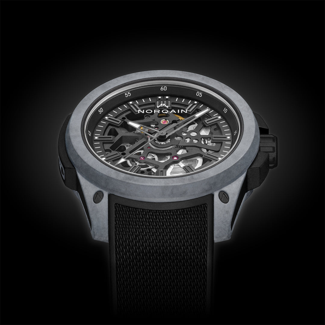 NORQAIN - Wild ONE Skeleton Grey - N3000.07Q42.B18 – Automatikwerk – schwarz - 42 mm - Herrenuhr NORTEQ®