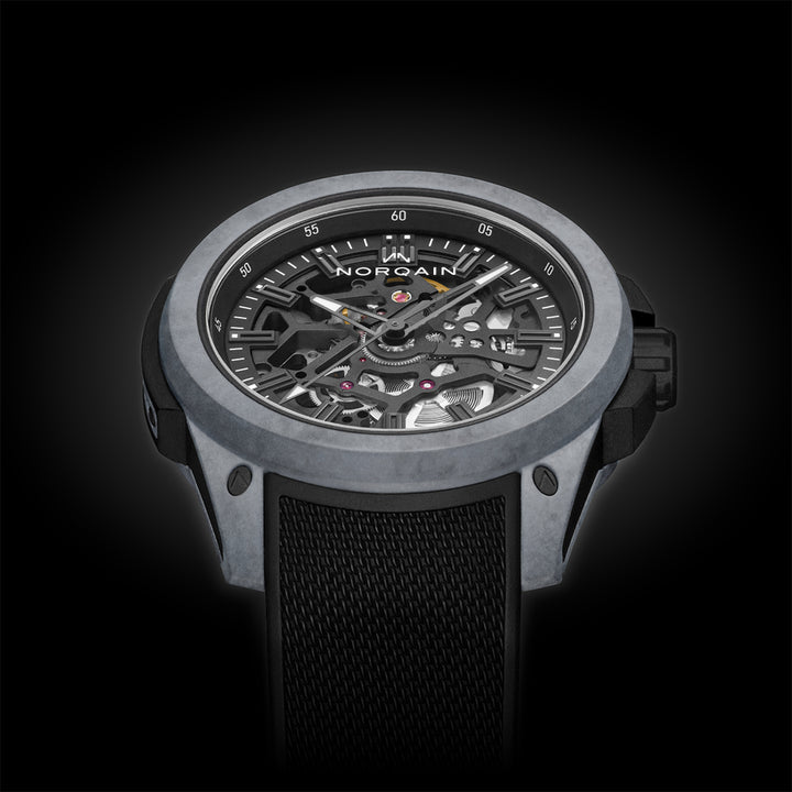 NORQAIN - Wild ONE Skeleton Grey - N3000.07Q42.B18 – Automatikwerk – schwarz - 42 mm - Herrenuhr NORTEQ®