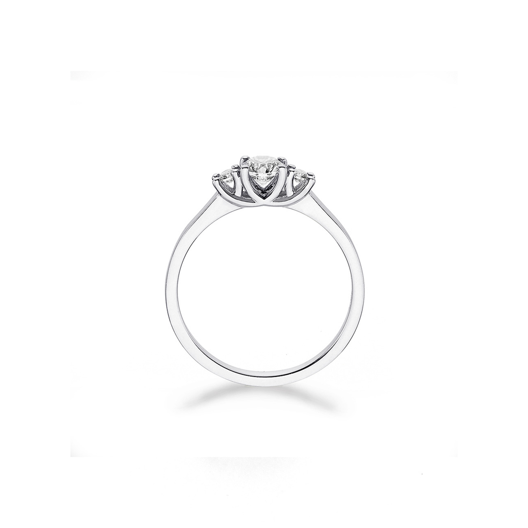 noor - Essentials Ring – 15657-000-W8 – Weißgold – Diamanten- Damenring bei Juwelier Krebber