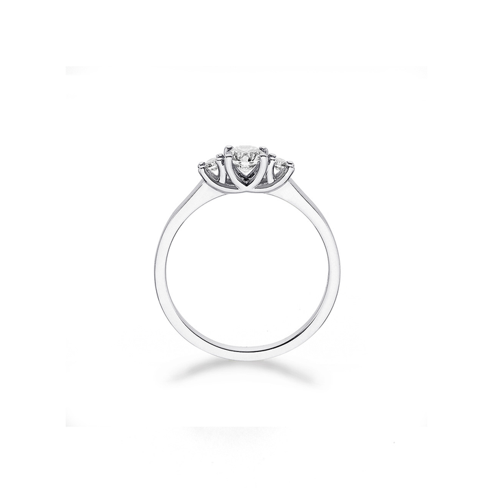 noor - Essentials Ring – 15657-000-W8 – Weißgold – Diamanten- Damenring bei Juwelier Krebber