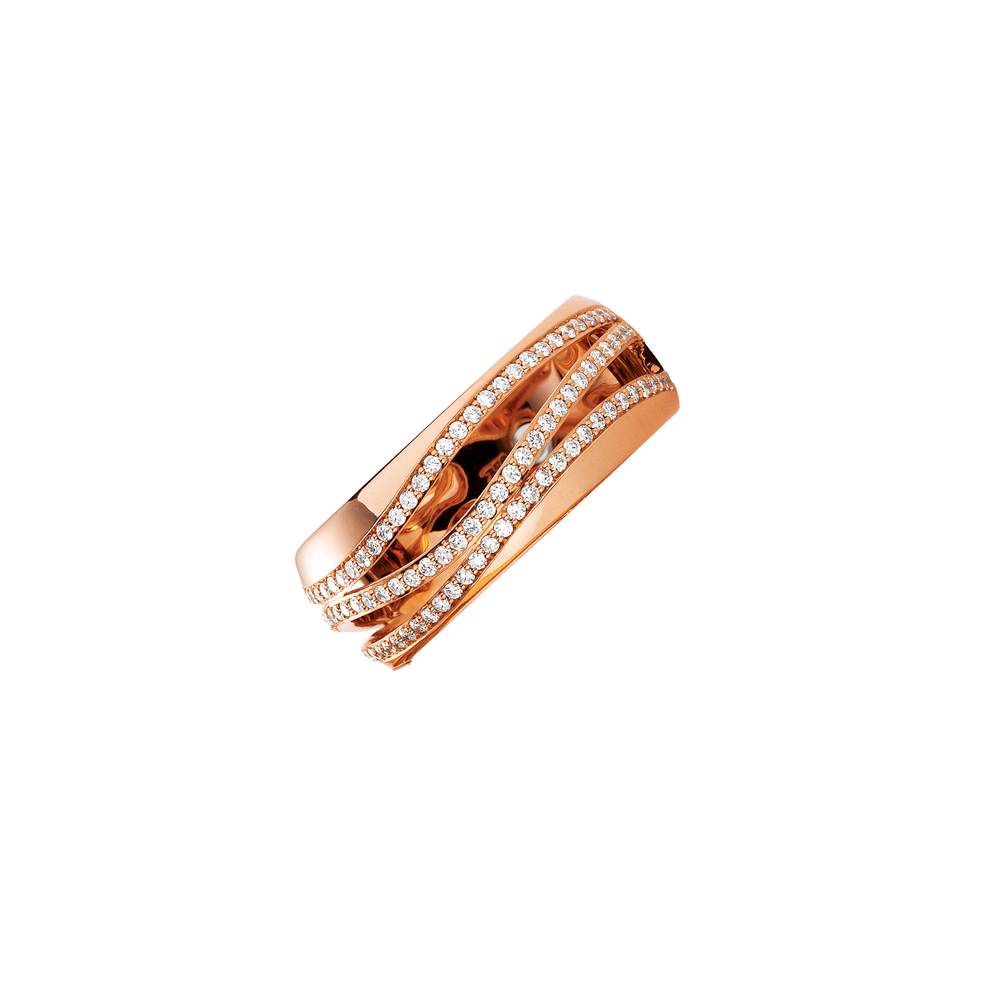 noor - Exclusive Ring – 30795-000-R7 – Roségold – Diamanten - Ring für Damen
