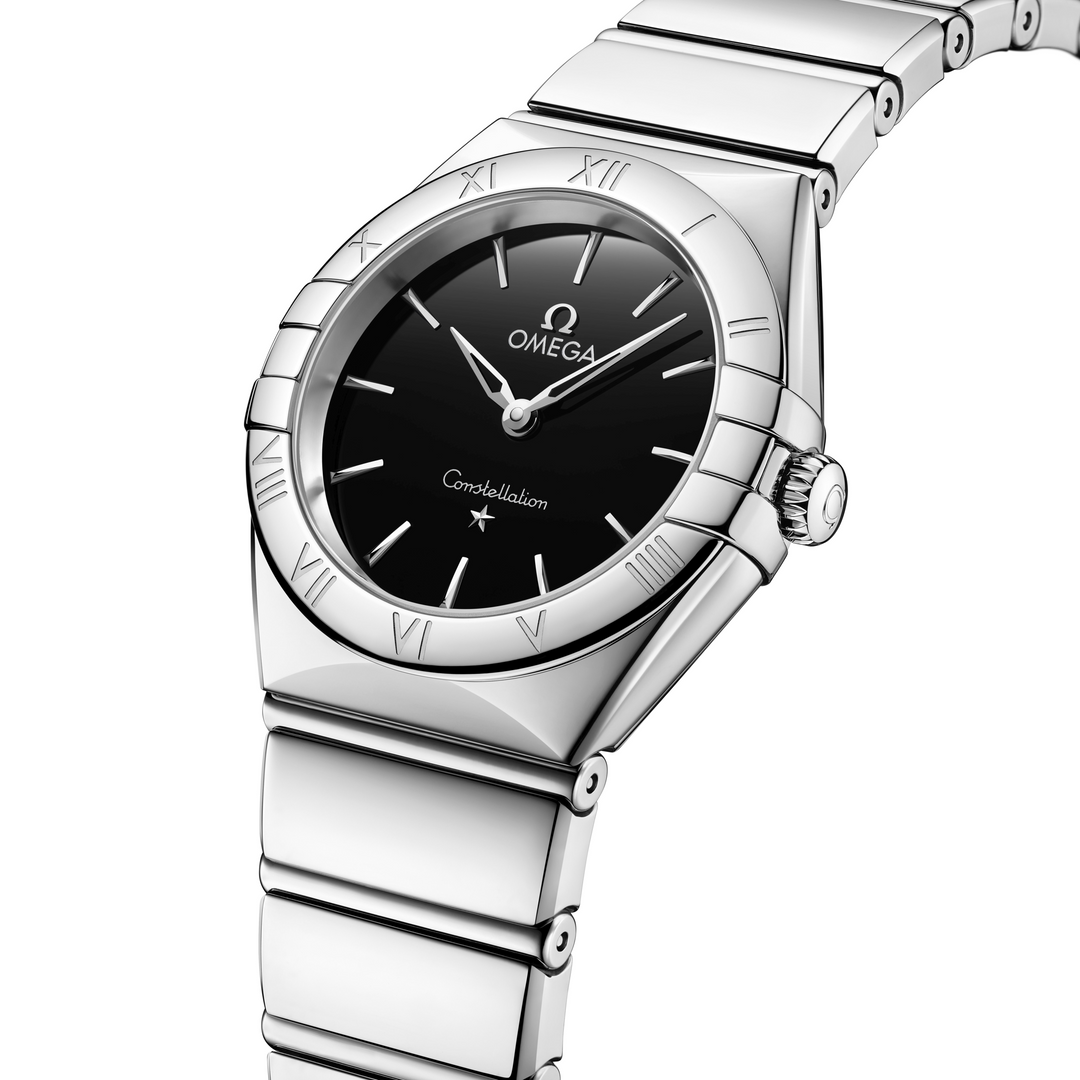 OMEGA - Constellation - 131.10.28.60.01.001 – Quartzwerk – schwarz - 28 mm - Damenuhr bei Juwelier Krebber