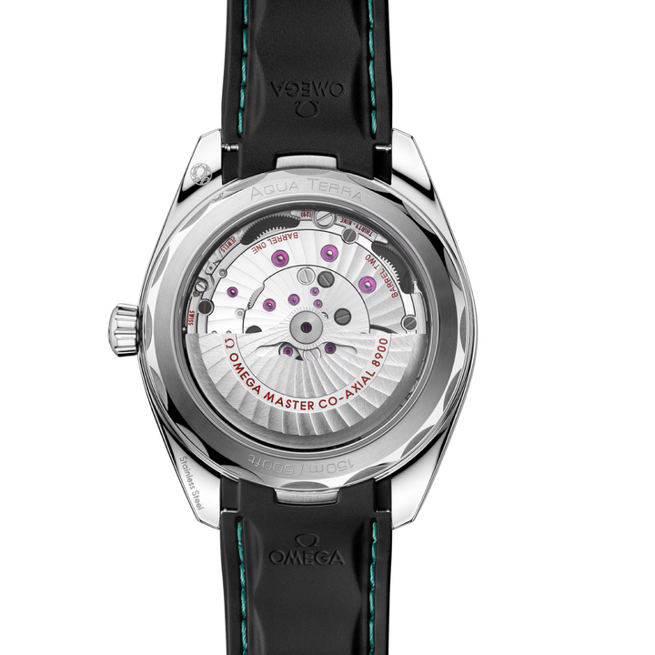 OMEGA - Seamaster Aqua Terra 150M - 220.32.41.21.03.001 – Automatikwerk – türkis, schwarz - 41 mm - Herrenuhr mit Saphirglasboden