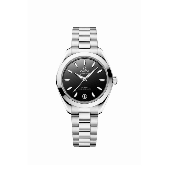 OMEGA - Seamaster Aqua Terra 150M - 220.10.30.20.01.001 – Automatikwerk – schwarz - 30 mm - Damenuhr
