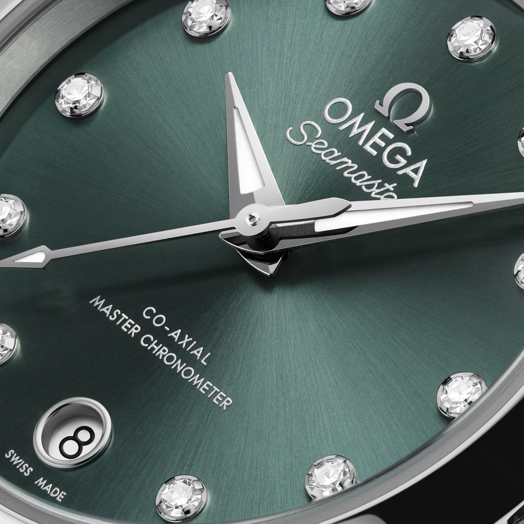 OMEGA - Seamaster Aqua Terra 150M - 220.10.30.20.60.001 – Automatikwerk – grün - 30 mm - Damenuhr