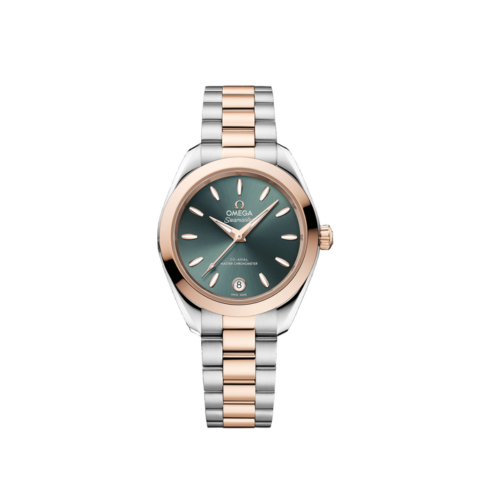 OMEGA Seamaster Aqua Terra 150M - 220.20.30.20.10.002 – Automatikwerk – grün - 30 mm - Damenuhr