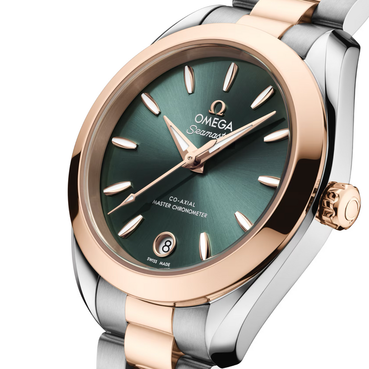 OMEGA Seamaster Aqua Terra 150M - 220.20.30.20.10.002 – Automatikwerk – grün - 30 mm - Damenuhr mit grünem Zifferblatt
