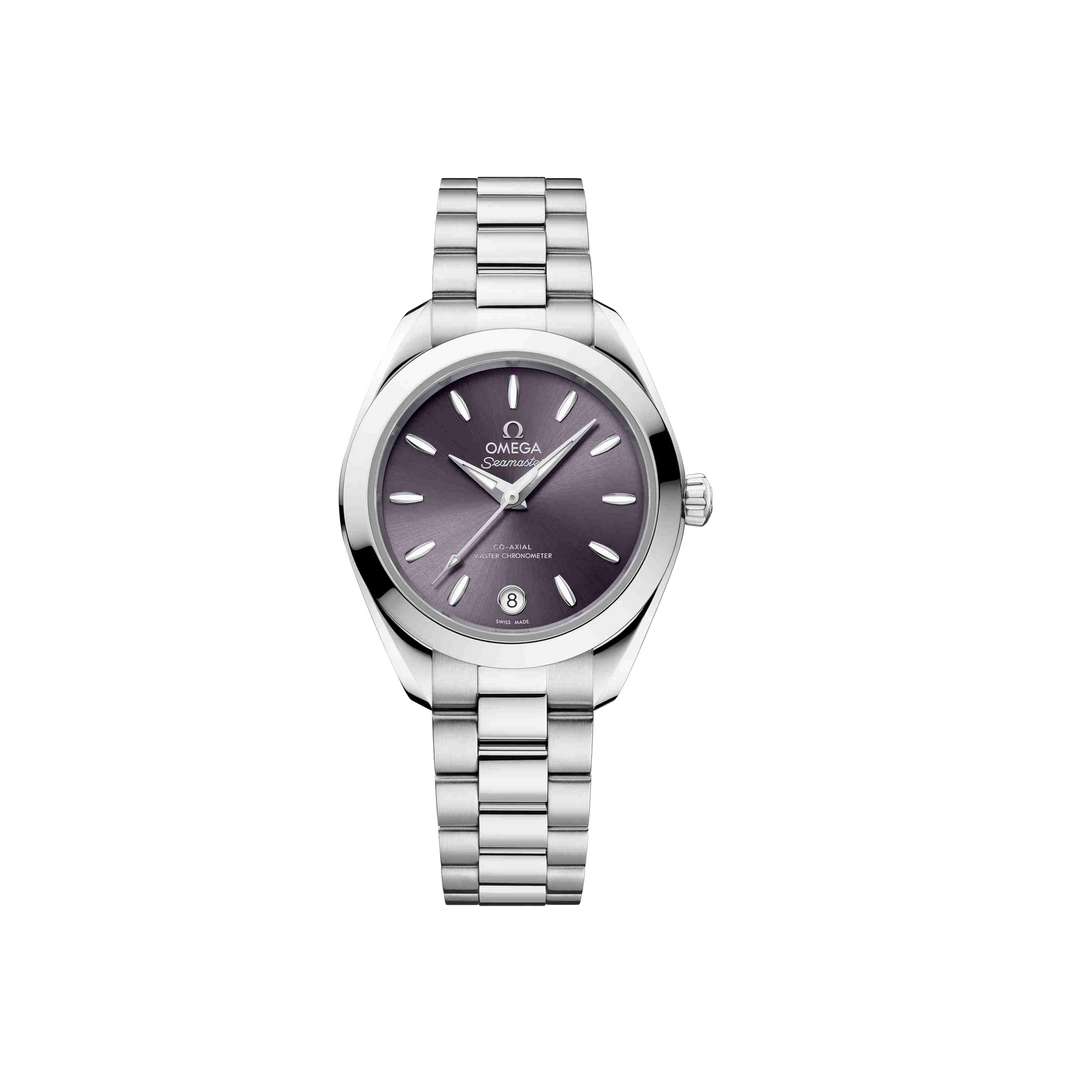 OMEGA - Seamaster Aqua Terra 150M - O220.10.30.20.10.002 – Automatikwerk – lavendel - 30 mm - Damenuhr