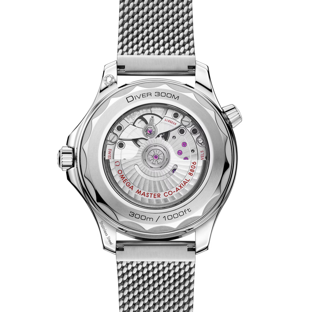 OMEGA Seamaster Diver 300M - 210.30.42.20.01.010- &amp;nbsp;Automatikwerk - schwarz - 42 mm - Herrenuhr mit Saphirglasboden