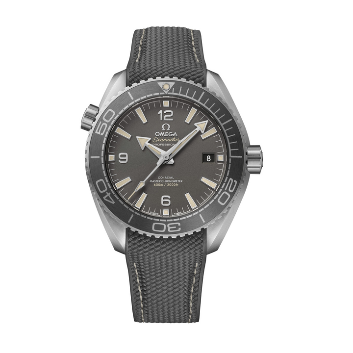 OMEGA - Seamaster Planet Ocean 600M - 215.32.44.21.01.002 – Automatikwerk – grau - 43,5 mm - Herrenuhr