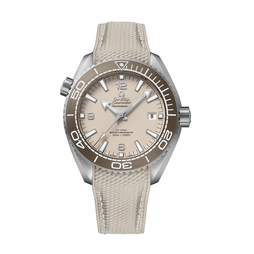 OMEGA - Seamaster Planet Ocean 600M - 215.32.44.21.09.001 – Automatikwerk – beige - 43,5 mm - Herrenuhr