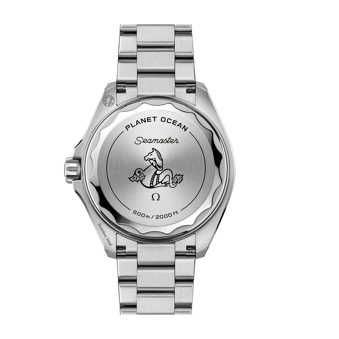 OMEGA - Seamaster Planet Ocean 600M - 217.30.42.21.01.001 – Automatikwerk – schwarz - 42 mm - Herrenuhr mit Gehäuseboden aus Titan