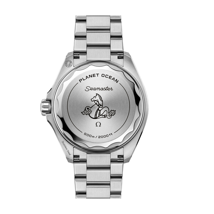 OMEGA - Seamaster Planet Ocean 600M - 217.30.42.21.01.001 – Automatikwerk – schwarz - 42 mm - Herrenuhr mit Gehäuseboden aus Titan