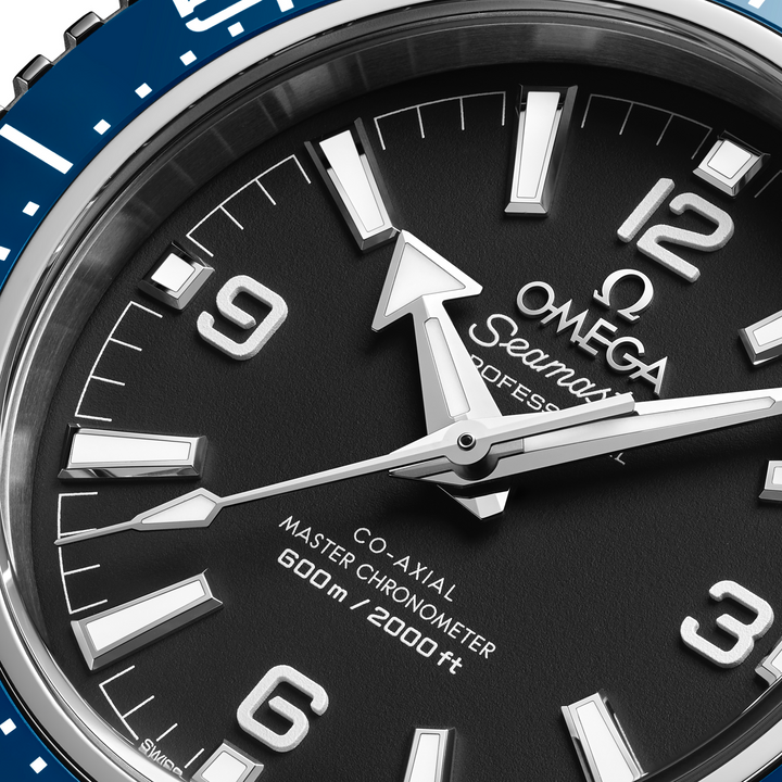 OMEGA - Seamaster Planet Ocean 600M - 217.30.42.21.01.002 – Automatikwerk – schwarz, blau - 42 mm - Herrenuhr