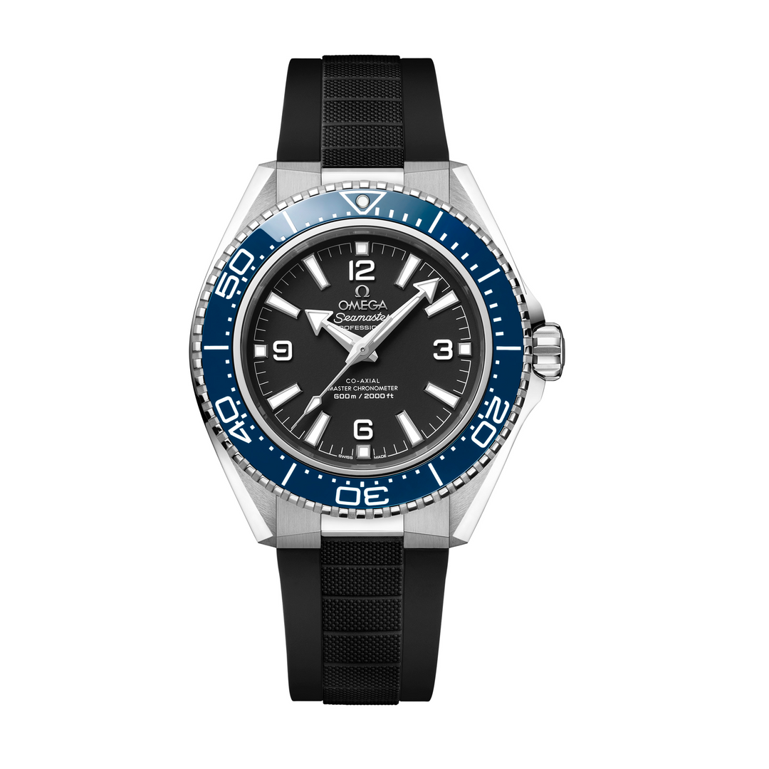 OMEGA - Seamaster Planet Ocean 600M - 217.32.42.21.01.002 – Automatikwerk – schwarz, blau - 42 mm - Herrenuhr