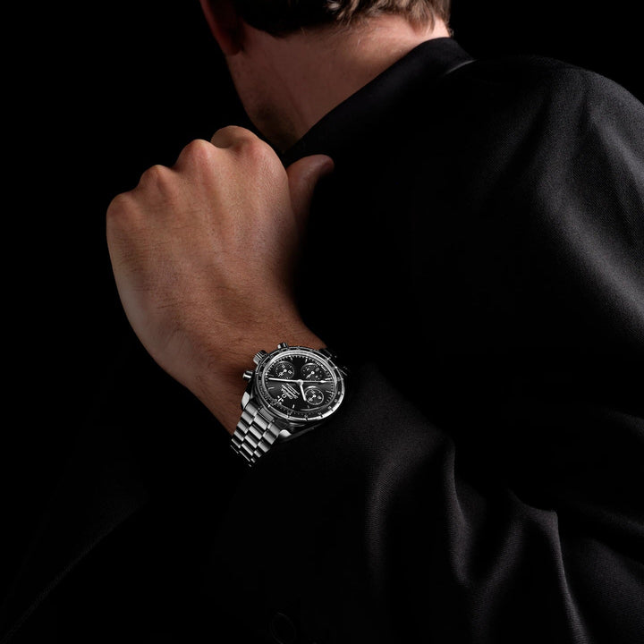 OMEGA Speedmaster 38 - Automatik-Chronograph - Schwarz - 38 mm - Herren- und Damenuhr