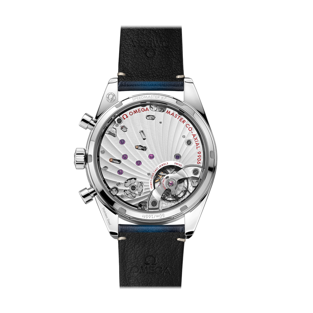 OMEGA - Speedmaster '57 Co-Axial Master Chronometer Chronograph mit der Referenz 332.12.41.51.03.001 mit transparenten Saphirglasboden