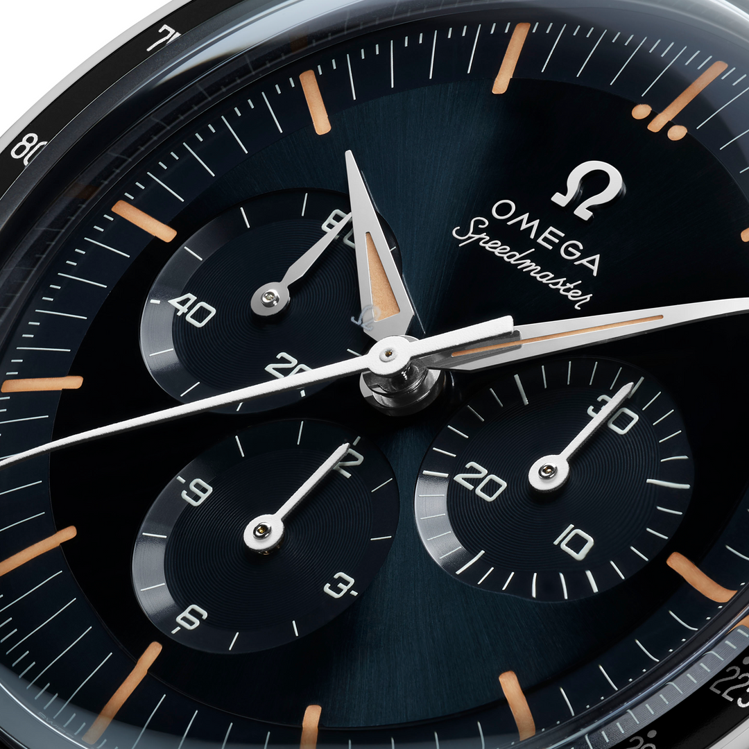 OMEGA - Speedmaster First OMEGA in Space - 310.30.40.50.06.001 – Handaufzugswerk – blaugrau - 39,7 mm - Herrenuhr