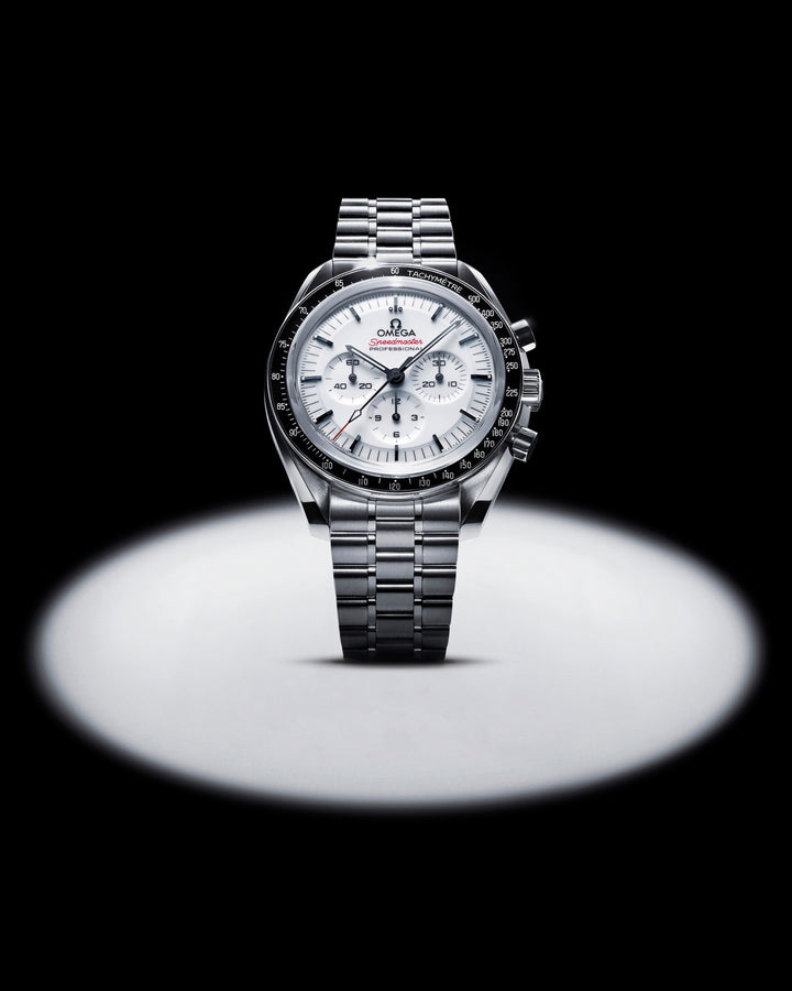 OMEGA Speedmaster Moonwatch Professional – 310.30.42.50.04.001 - Automatik-Chronograph – weiß - 42 mm - Herrenuhr 