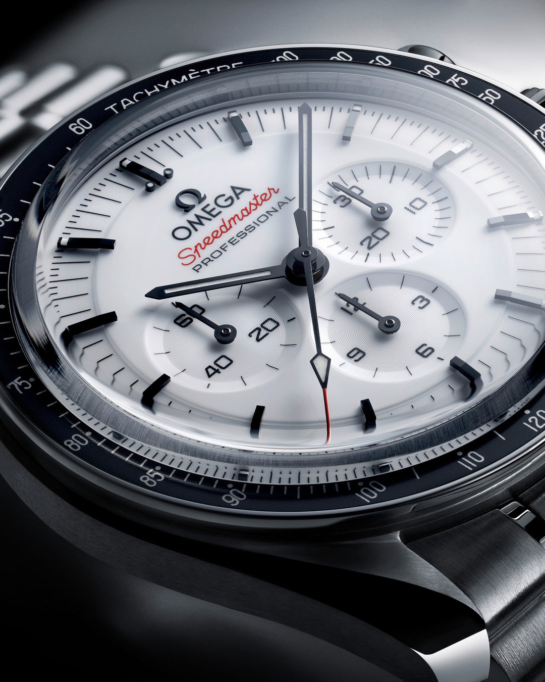 OMEGA Speedmaster Moonwatch Professional – 310.30.42.50.04.001 - Automatik-Chronograph – weiß - 42 mm - Herrenuhr Speedmaster in weiß