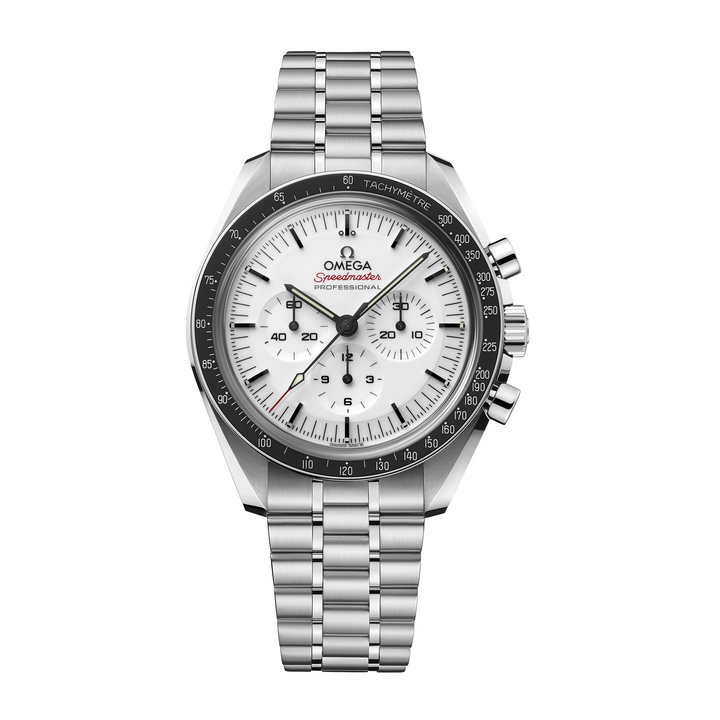 OMEGA Speedmaster Moonwatch Professional – 310.30.42.50.04.001 - Automatik-Chronograph – weiß - 42 mm - Herrenuhr