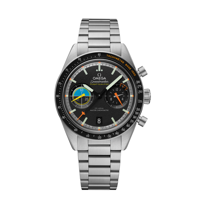 OMEGA - Speedmaster Pilot - 332.10.41.51.01.002 – Automatiwkerk – schwarz - 40,85 mm - Herrenuhr