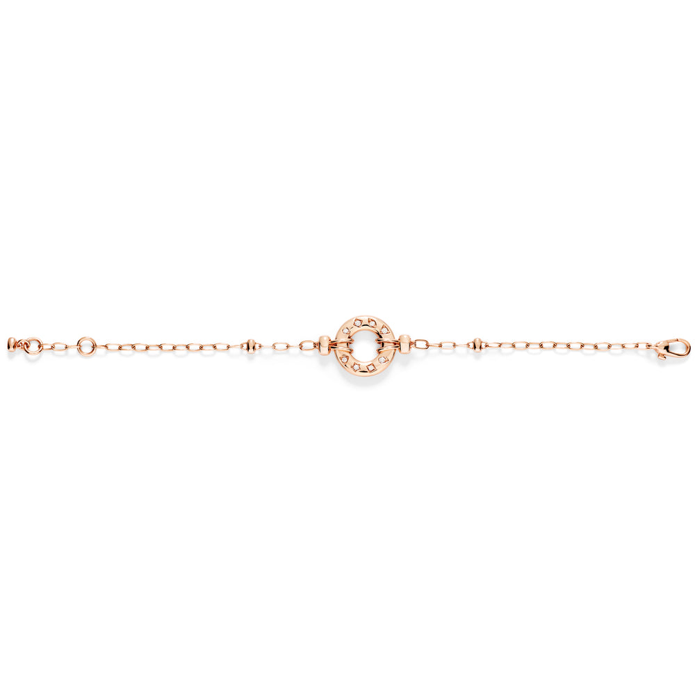 Pomellato - Iconica Armband – PBC6040_O7000_DB000– Roségold – Diamanten - Armband für Damen bei Juwelier Krebber
