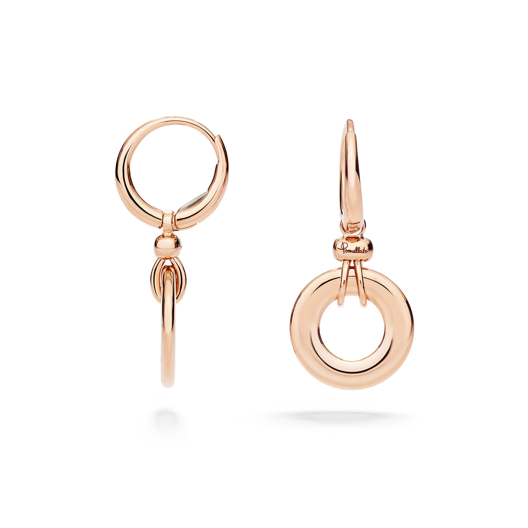 Pomellato - Iconica Ohrringe – POC6040_O7000_DB000 – Roségold – Diamanten - Ohrringe für Damen in Mönchengladbach