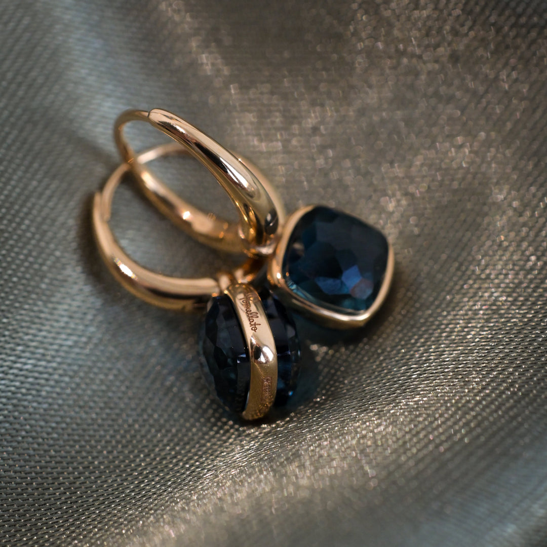 Pomellato - Nudo Mini Ohrringe – POC5020_O7000_000TL – Roségold – Farbsteinen- Ohrringe für Damen