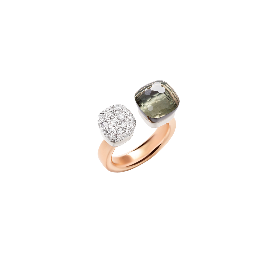 Pomellato - Nudo - Ring - PAC4020_O6WHR_DB0PA - Roségold - Diamanten - Farbstein - Damenring
