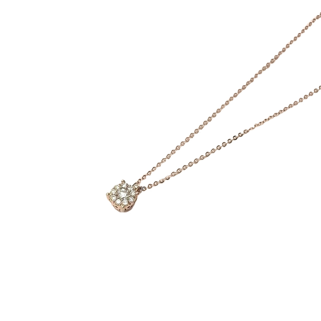 Ponte Vecchio - Kette Artemide – CP840-15R – Roségold – Diamanten - Halskette für Damen