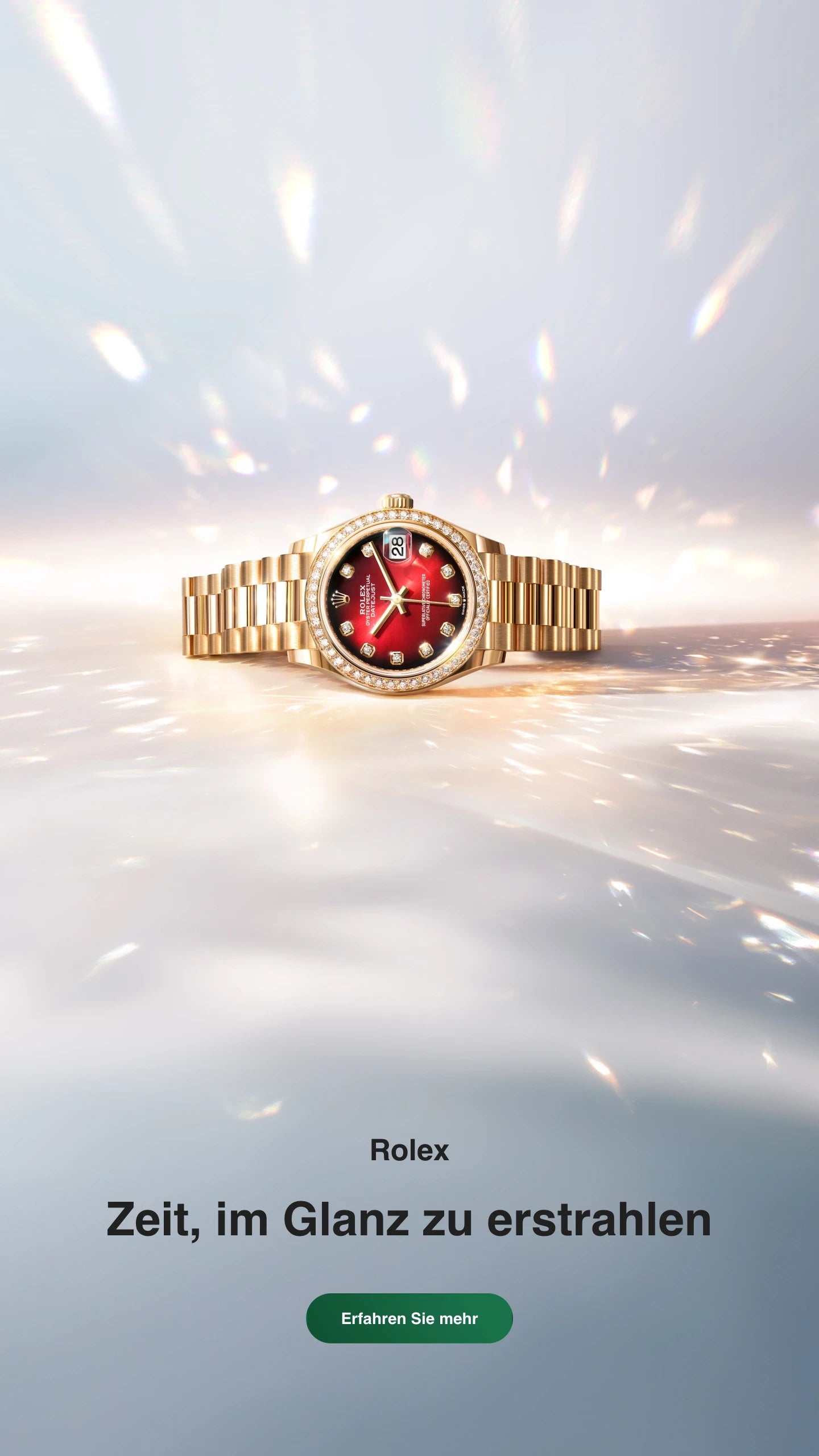 Rolex Datejust Christmas M278288rbr-0041 bei Juwelier Krebber in Mönchengladbach