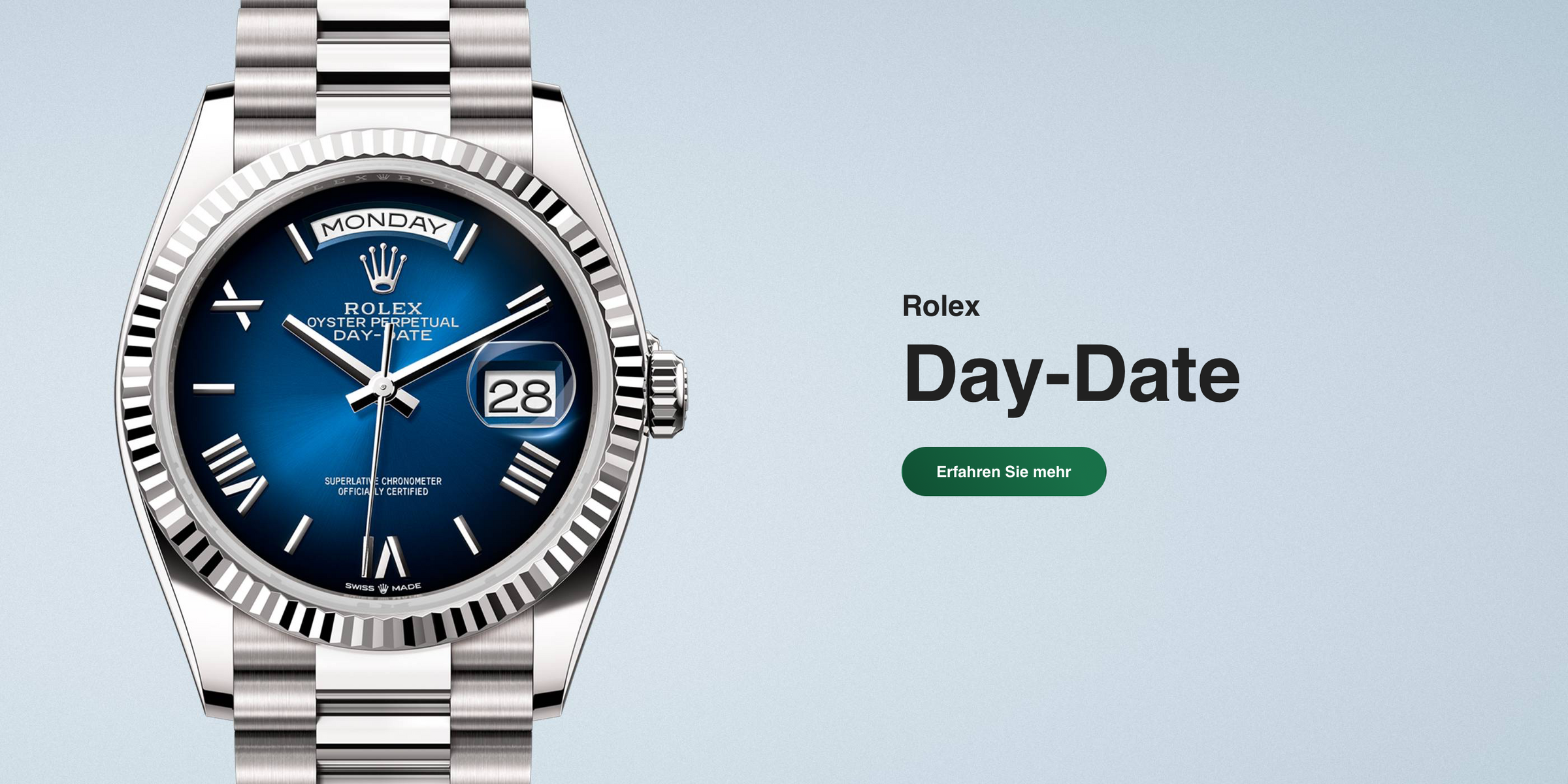 Rolex Day-Date bei Juwelier Krebber in Mönchengladbach 
