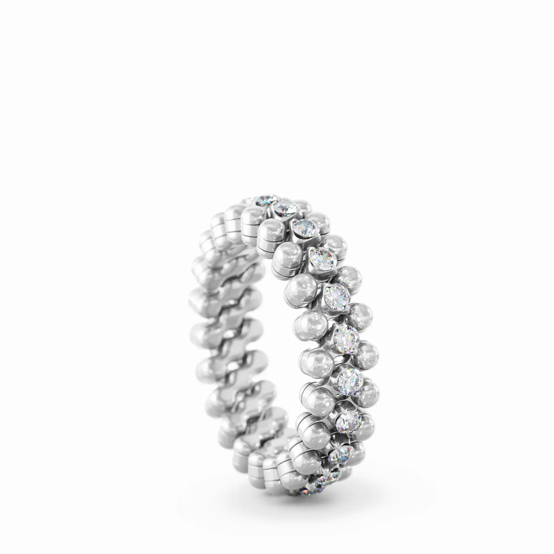 Serafino Consoli - Multisize Ring - Weißgold - Diamanten - Multi Size Ring für Damen