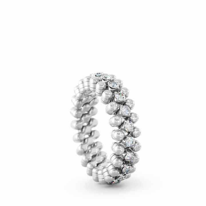 Serafino Consoli - Multisize Ring - Weißgold - Diamanten - Multi Size Ring für Damen