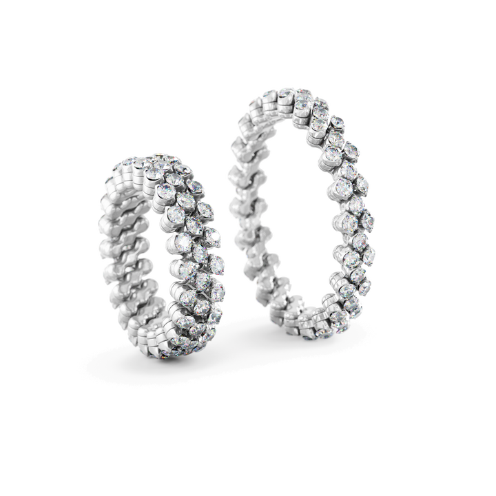 Serafino Consoli Ring RMS 3F2 WG WD aus Weißgold und Diamanten