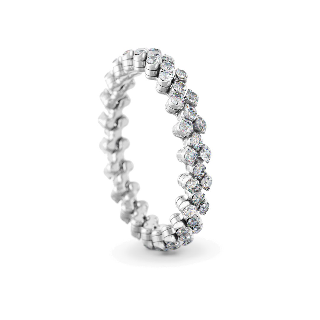 Serafino Consoli Ring RMS 3F2 WG WD aus Weißgold und Diamanten