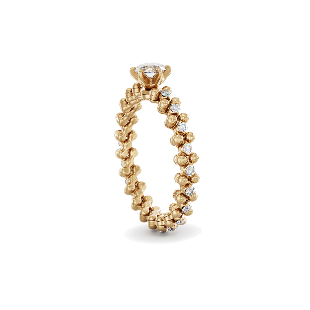 Serafino Consoli - Unico Multisize Solitär Ring 3R