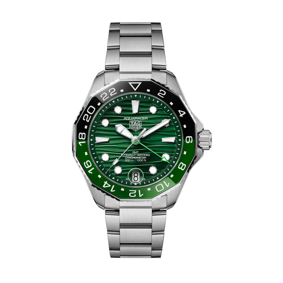 TAG Heuer Aquaracer Professional 300 GMT – WBP5115.BA0013 - Automatikwerk – grün - 42 mm - Herrenuhr