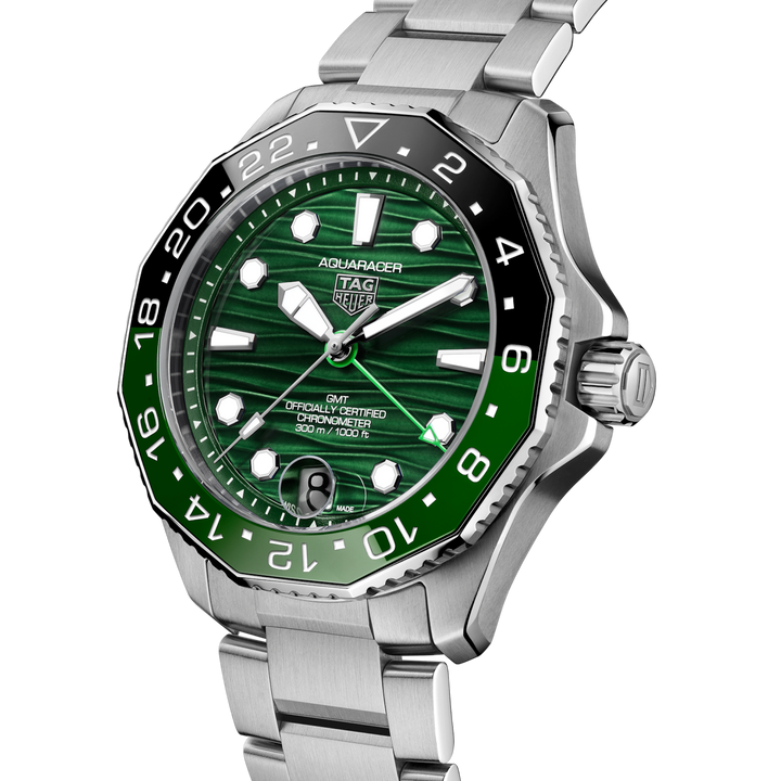 TAG Heuer Aquaracer Professional 300 GMT – WBP5115.BA0013 - Automatikwerk – grün - 42 mm - Herrenuhr