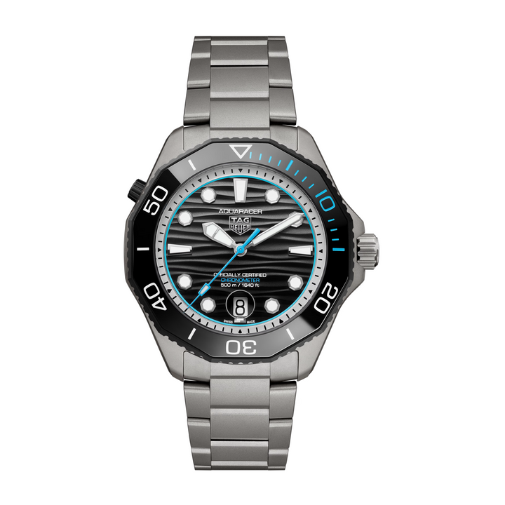 TAG Heuer - Aquaracer Professional 500 Date Limited Edition - WBP5182.BF0010 – Automatikwerk – schwarz - 42 mm - Herrenuhr