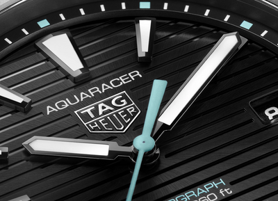 TAG Heuer - Aquaracer Professional 200 Solargraph mit der Referenz WBP1180.BF0000 in schwarz