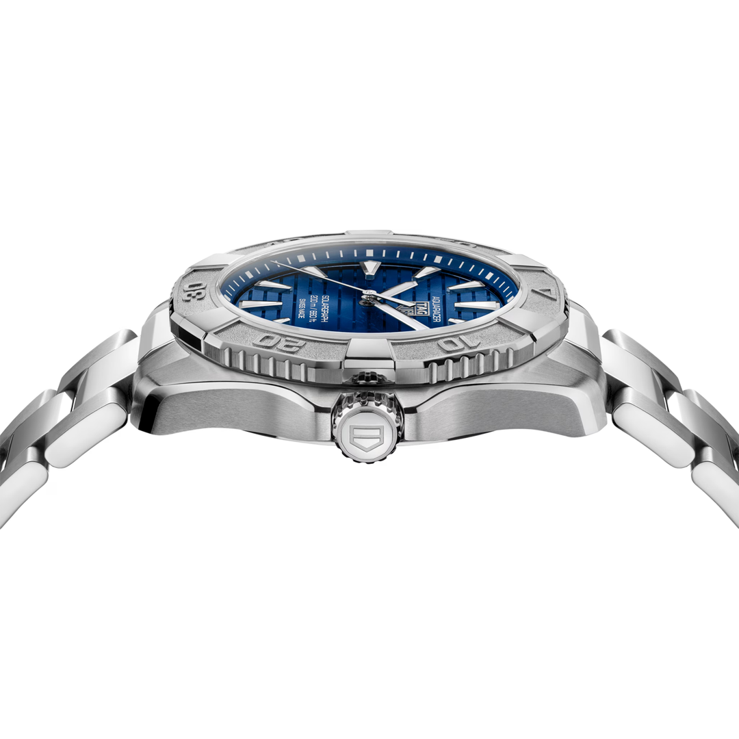 TAG Heuer - Aquaracer Professional 200 Solargraph - WBP1117.BA0047 – Quarzwerk – blau - 40 mm - Herrenuhr