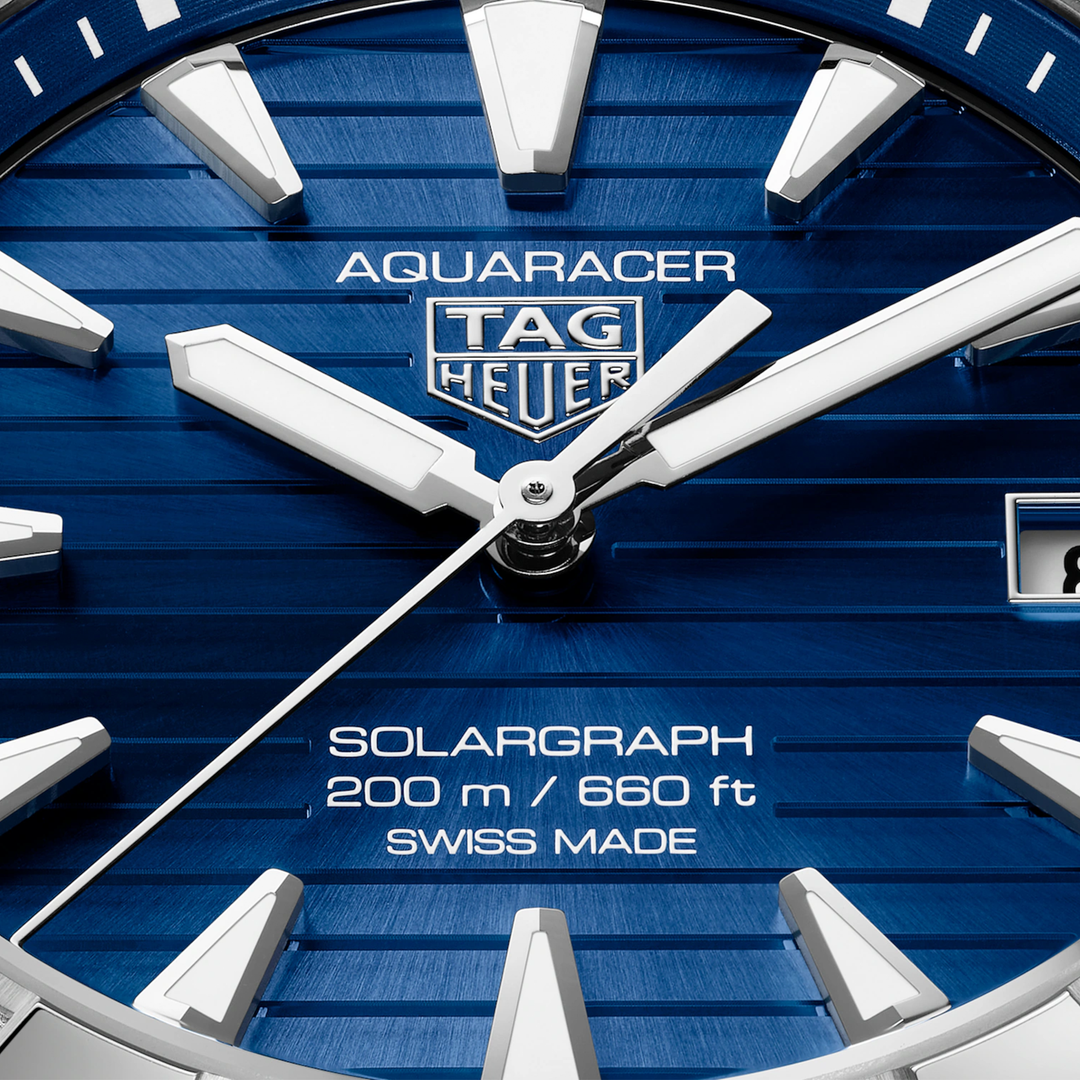 TAG Heuer - Aquaracer Professional 200 Solargraph - WBP1117.BA0047 – Quarzwerk – blau - 40 mm - Herrenuhr in Mönchengladbach