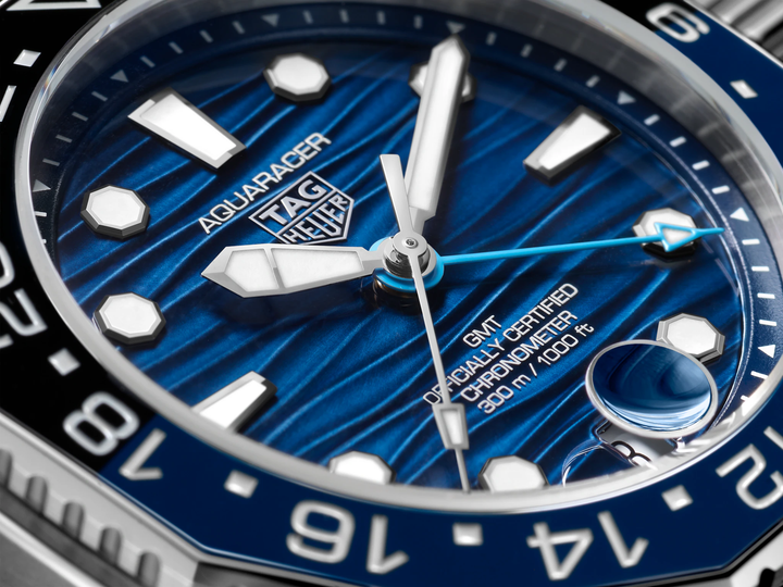 TAG Heuer Aquaracer Professional 300 GMT – WBP5114.BA0013 - Automatikwerk – blau - 43 mm - Herrenuhr GMT