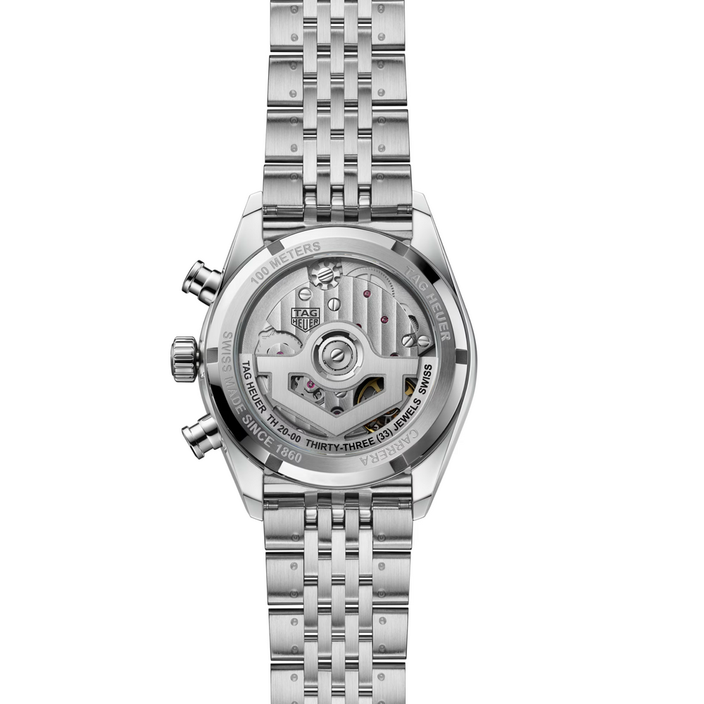 TAG Heuer Carrera Chronograph - CBS2212.BA0048 – Automatik-Chronographenwerk – blau - 39 mm - Herren bei Juwelier Krebber in Mönchengladbach
