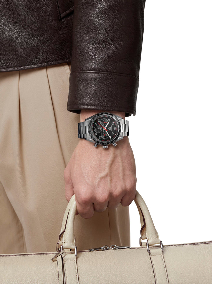 TAG Heuer - Carrera Chronograph Sport - CDB2110.BA0054 – Automatikwerk – schwarz - 42 mm - sportliche Herrenuhr 